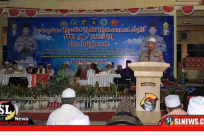 Polres Lombok Tengah Gelar Perayaan Maulid Nabi Muhamad SAW 2025
