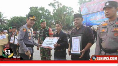 Polres Lombok Tengah Gelar Apel Sat Kamling