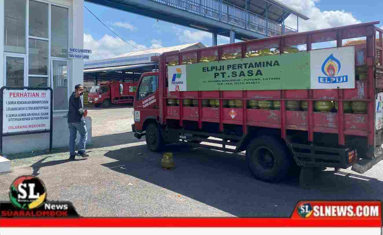 Polisi Sidak Gudang LPG 3 Kg