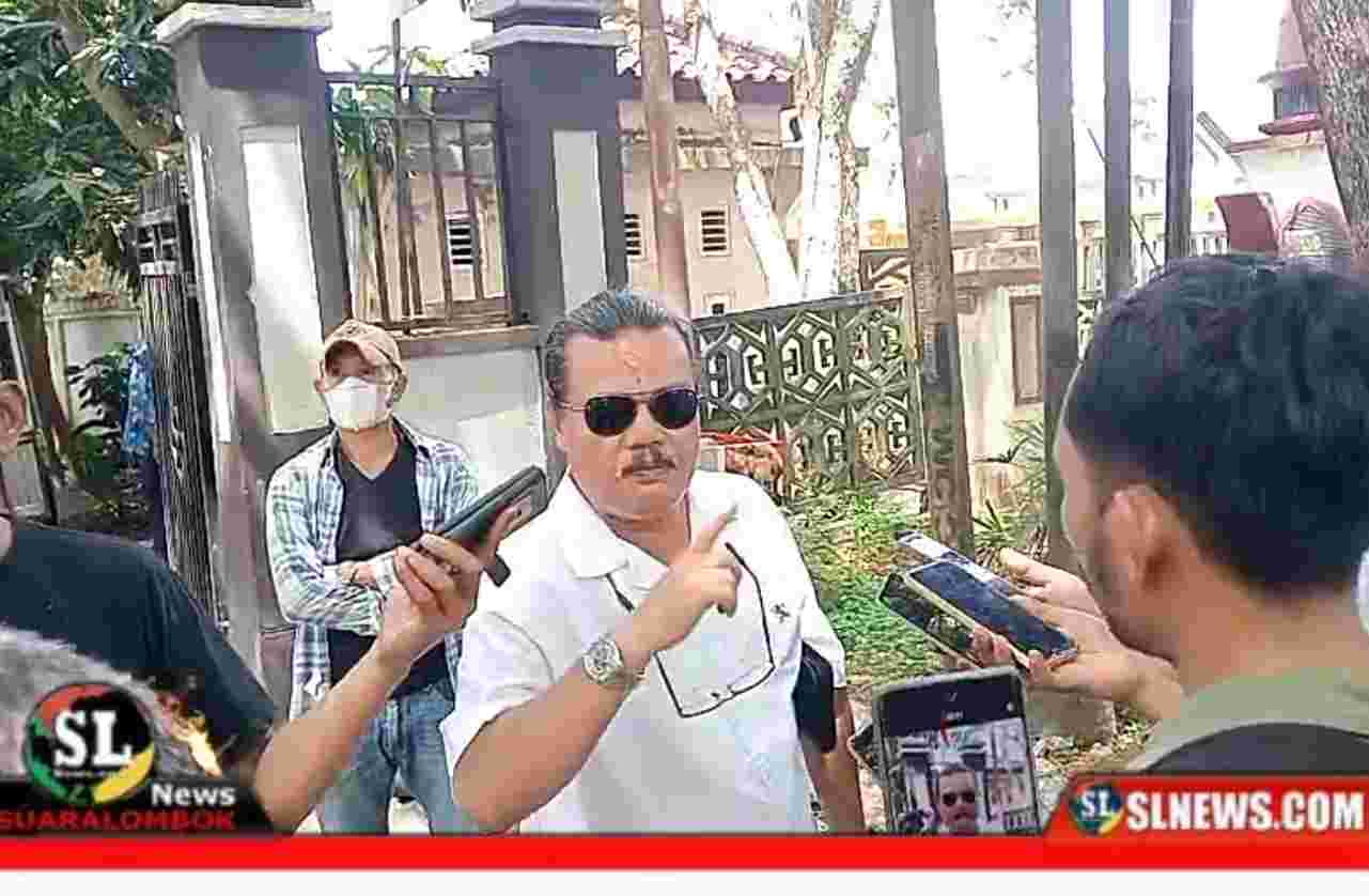 Kantor ATR / BPN Lombok Tengah Didemo Masa Pemilik Lahan di KEK The Mandalika