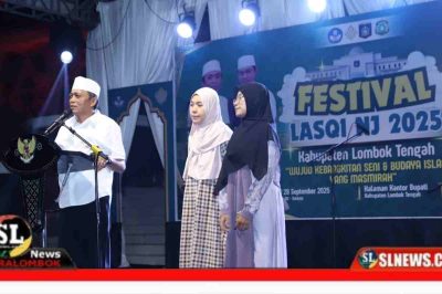 Bupati Lombok Tengah Lepas Dua Mahasiswa Kedokteran Berprestasi ke Banjarmasin
