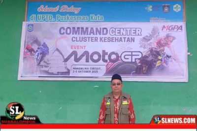 Penonton motoGP Mandalika 2025 tertusuk Paku