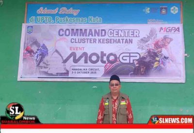 Penonton motoGP Mandalika 2025 tertusuk Paku