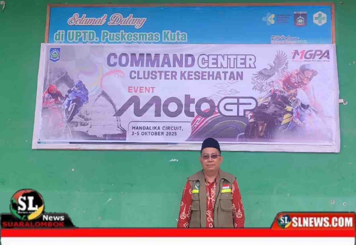 Penonton motoGP Mandalika 2025 tertusuk Paku