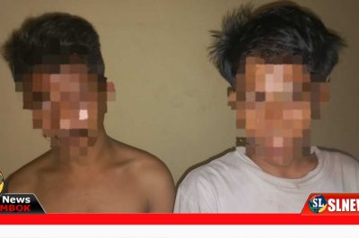 Polsek Batukliang Amankan Dua Terduga Pelaku Pencuri Tabung Gas 3 Kg