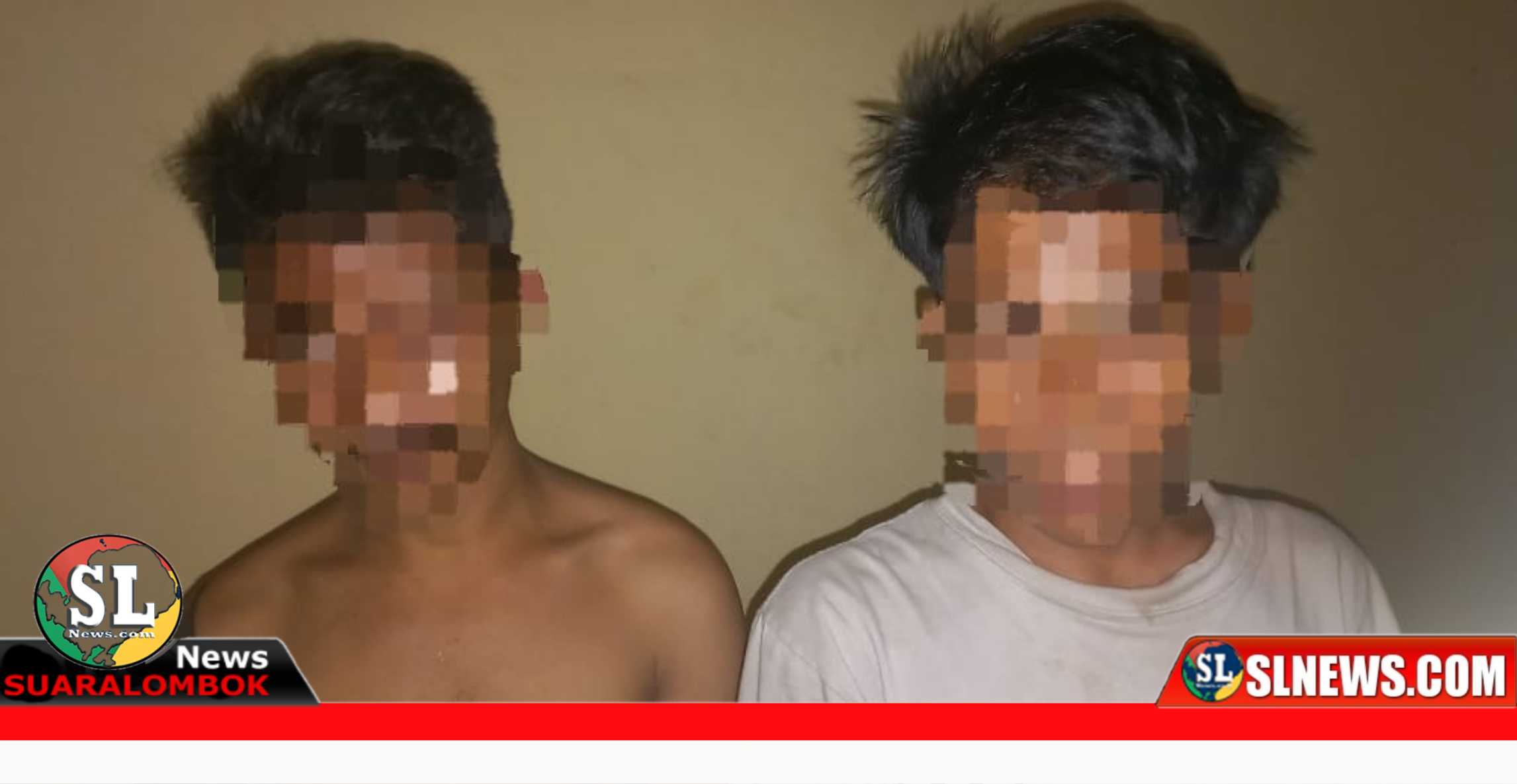Polsek Batukliang Amankan Dua Terduga Pelaku Pencuri Tabung Gas 3 Kg