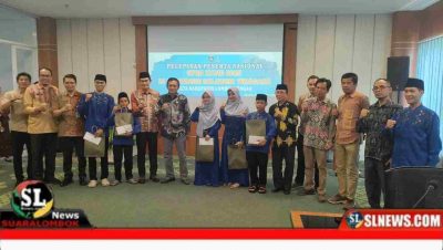 Bupati Lombok Tengah Lepas Keberangkatan Peserta STQH Nasional Tahun 2025