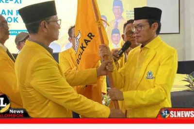 Nursiah Terpilih Secara Aklamasi Jadi Ketua DPD II Partai Golkar Lombok Tengah