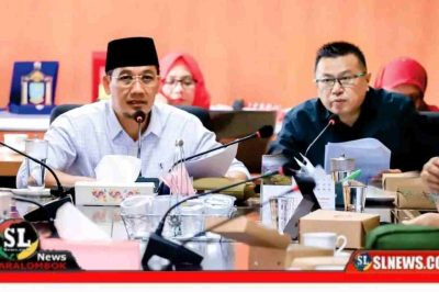 Ketua DPRD Lombok Tengah, Lalu Ramdan Rapat Dengan TAPD