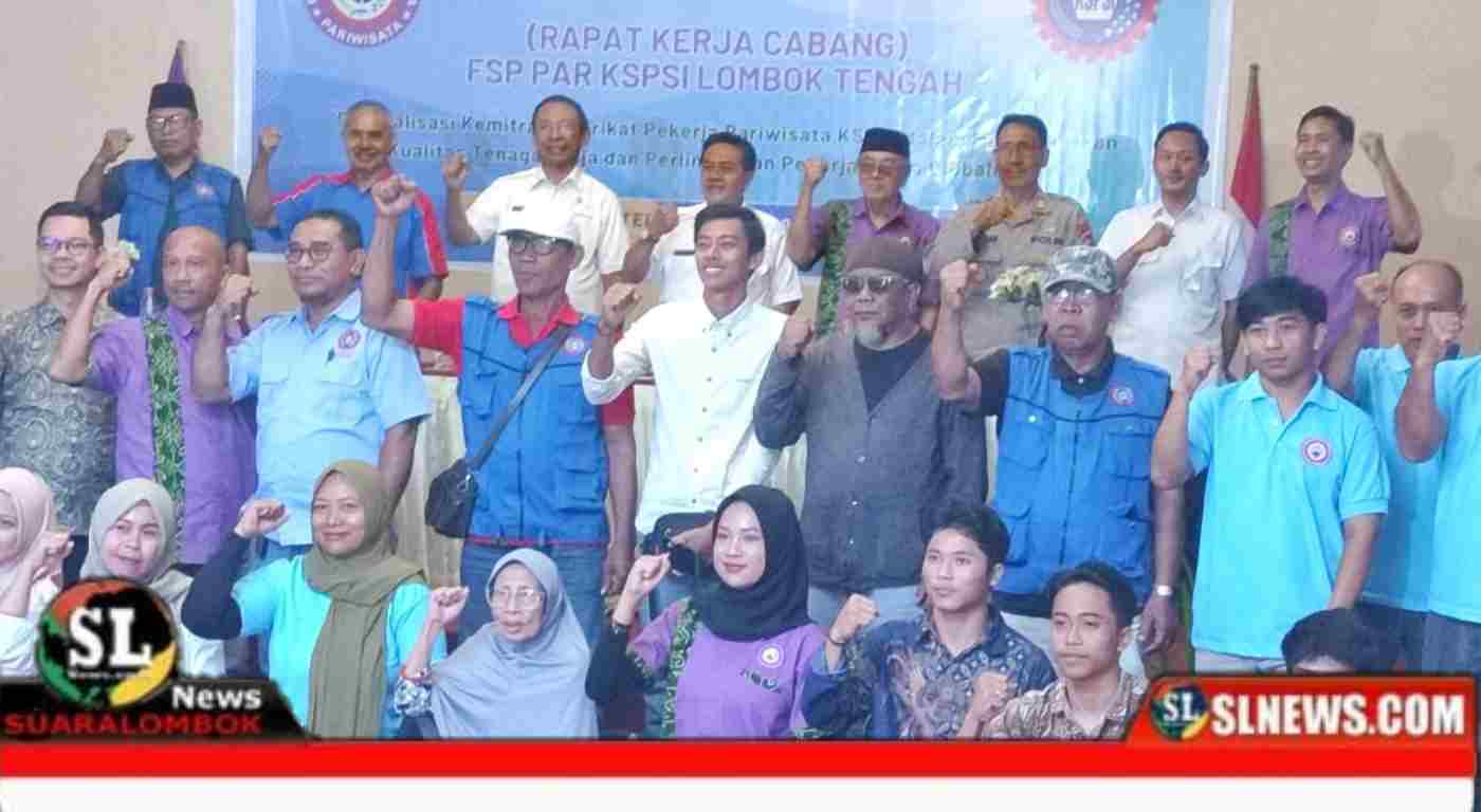 Serikat Pekerja Pariwisata Lombok Tengah Gelar Rakercab 2025