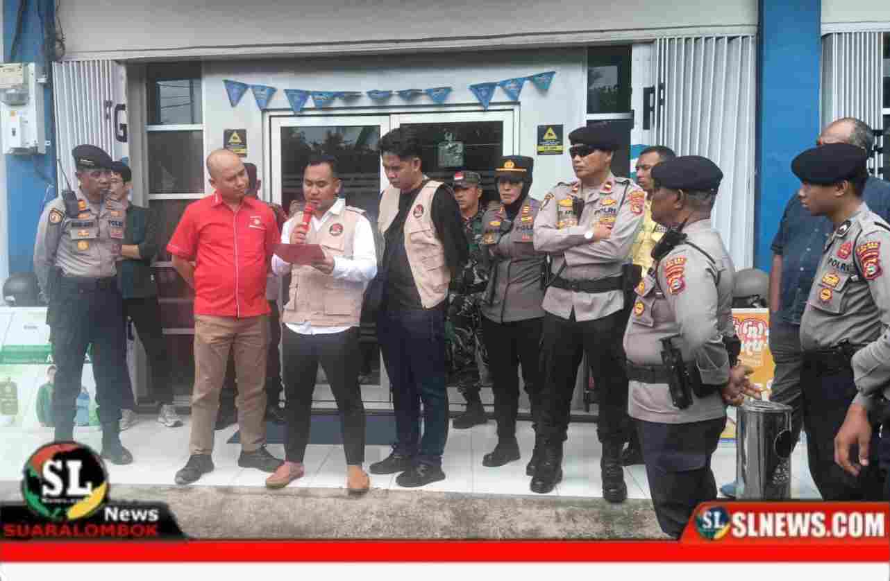 Demo Ormas Ammar Sasambo di Kantor Finance 