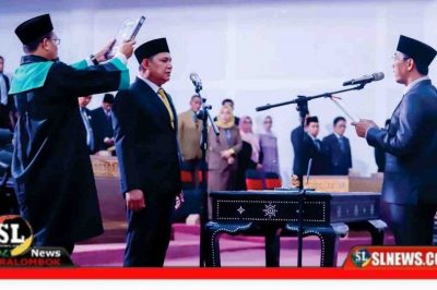 Pelantikan Anggota DPRD Lombok Tengah