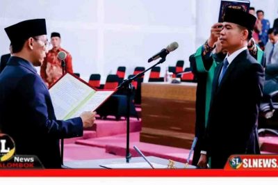 Dono Kasino Indro Dilantik Jadi Anggota DPRD Lombok Tengah