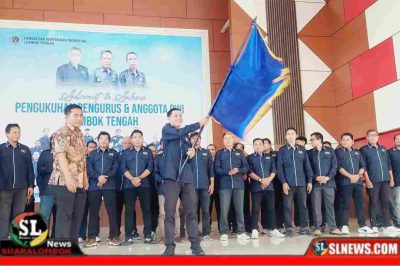 Pengurus PWI Lombok Tengah Dikukuhkan
