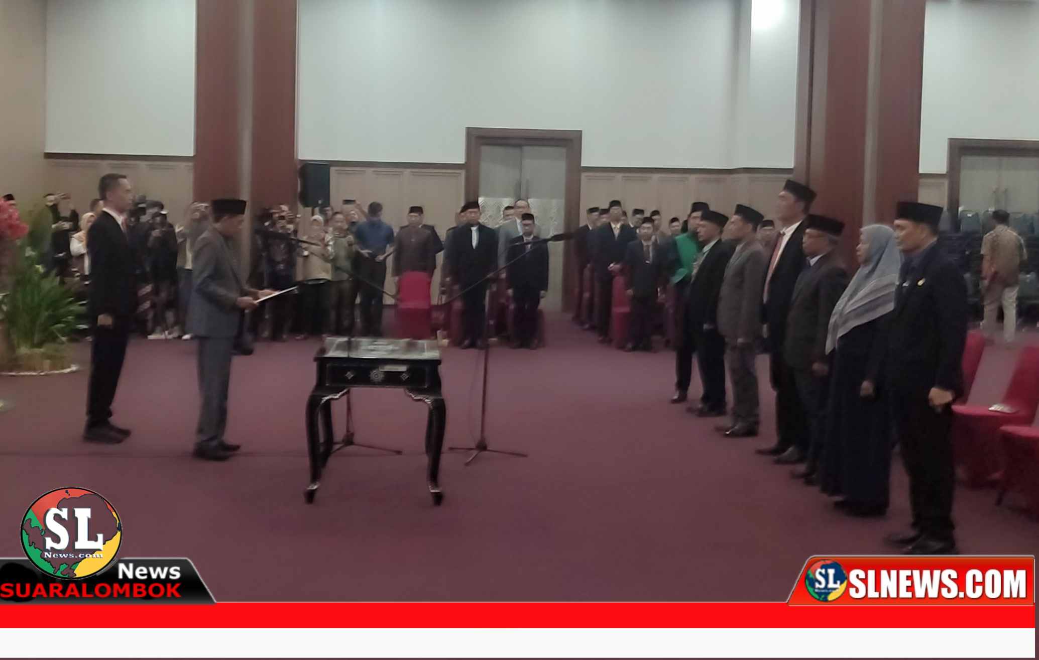 Bupati Lombok Tengah Lantik 6 Pejabat Eselon II