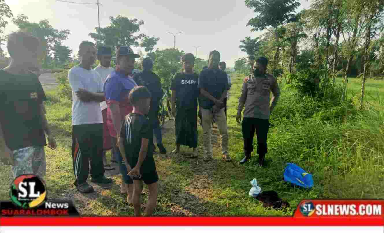 Penemuan Orok Bayi di Bypass BIL - KEK The Mandalika