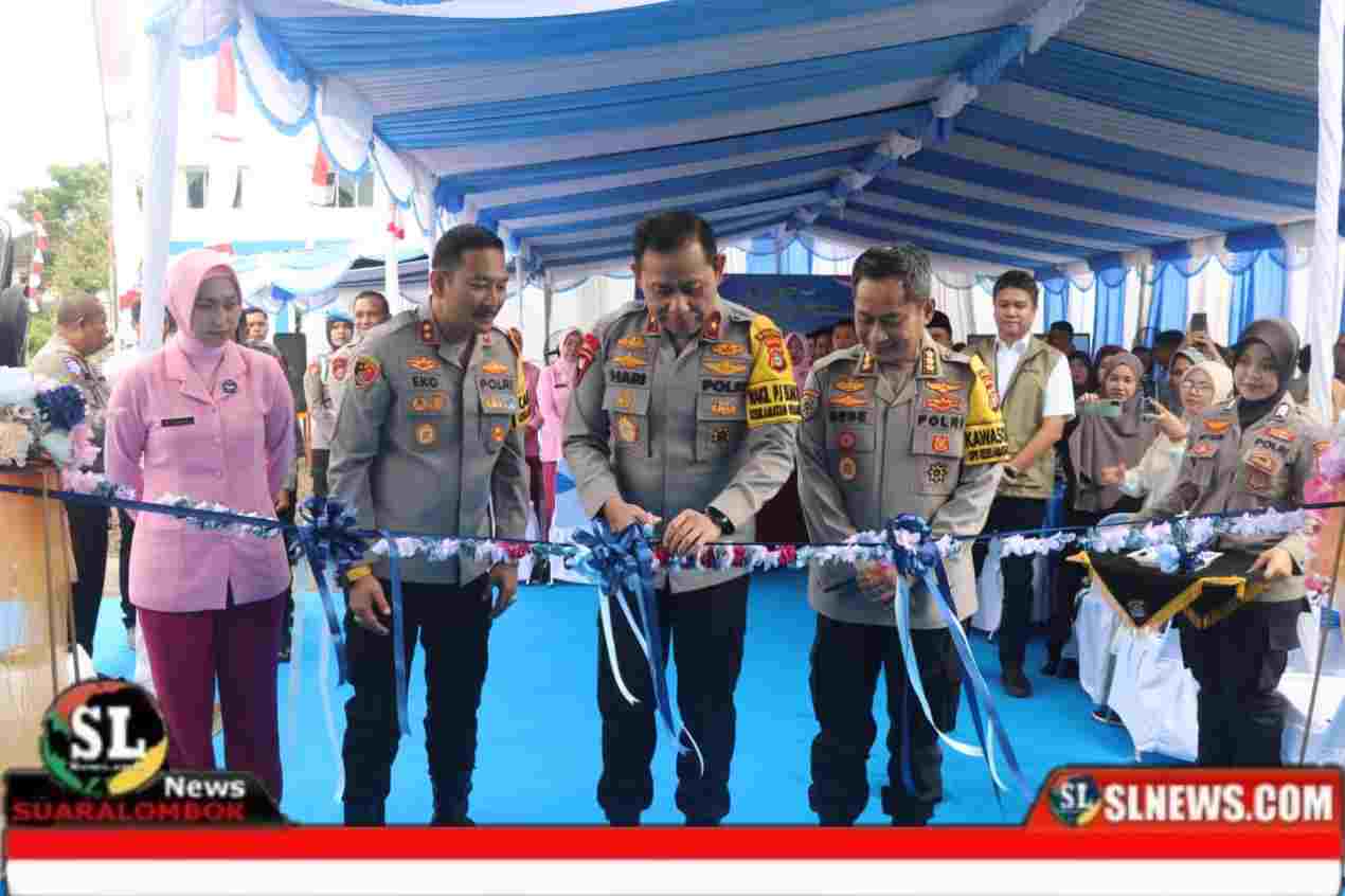 Waka Polda NTB Resmikan SPPG Polri di Kopang