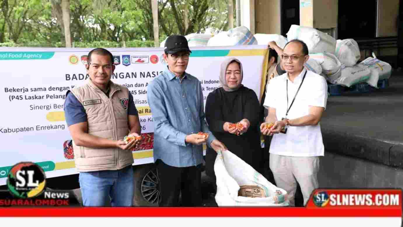 Satu Ton Cabai dari Sulsel Tiba di Lombok Tengah
