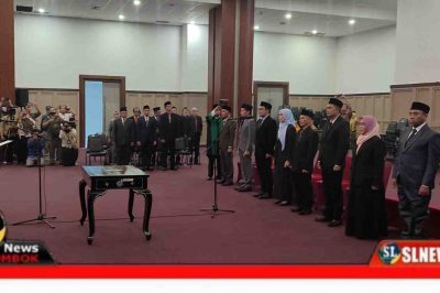 Bupati Lombok Tengah Lantik 9 Pejabat Eselon II