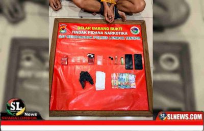 Edarkan Sabu, Guru Honorer Di Lombok Tengah Ditangkap Polisi