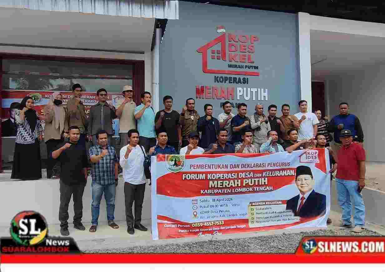 Forum KDMP Lombok Tengah Resmi Terbentuk