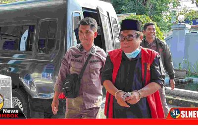 Mantan Bupati Lombok Tengah Dijebloskan ke.Penjara