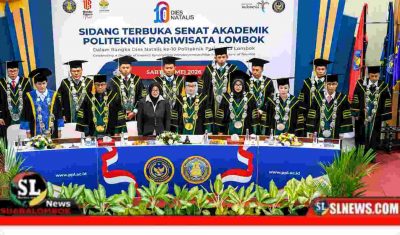 Politeknik Pariwisata Lombok menggelar Sidang Senat Akademik Terbuka
