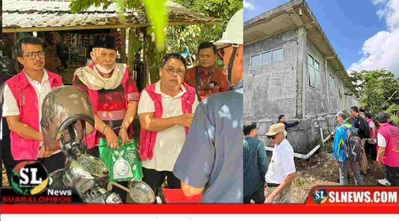 Hakim Tipikor PN Mataram Gelar Sidang Lapangan di Proyek Puskesmas Batu Jangkih