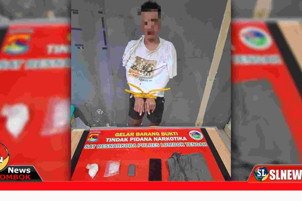 Jual sabu petani di Lombok Tengah ditangkap Polisi