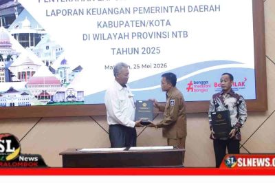 Pemkab Lombok Tengah Kembali Raih WTP 14 Kali Berturut Turut