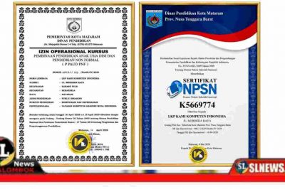 LPK KAMI Kantongi Izin Resmi