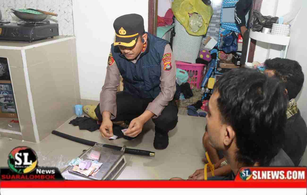 AKBP Eko Pimpin Penangkapan Terduga Pelaku Penyalahgunaan Narkoba di Lombok Tengah