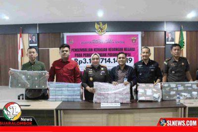 Kejari Lombok Tengah Rampas Uang Koruptor