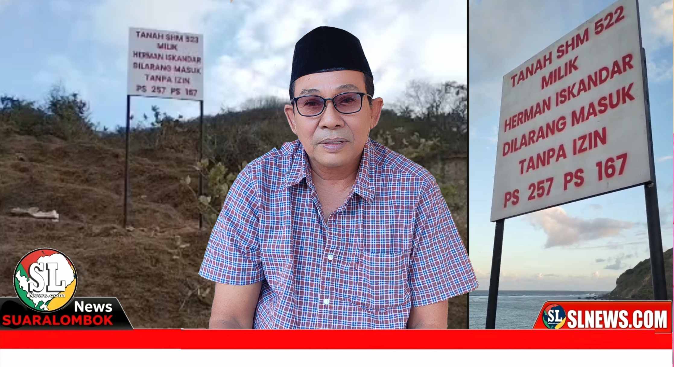 Herman Iskandar laporkan pengkalim lahan ke Polda NTB