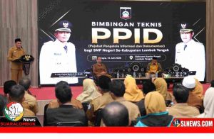 Diskominfo Lombok Tengah Gelar Bimtek PPID Untuk Sekolah Negeri