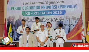 Atlet Judo Lombok Tengah Juara Umum Porprov NTB 2026