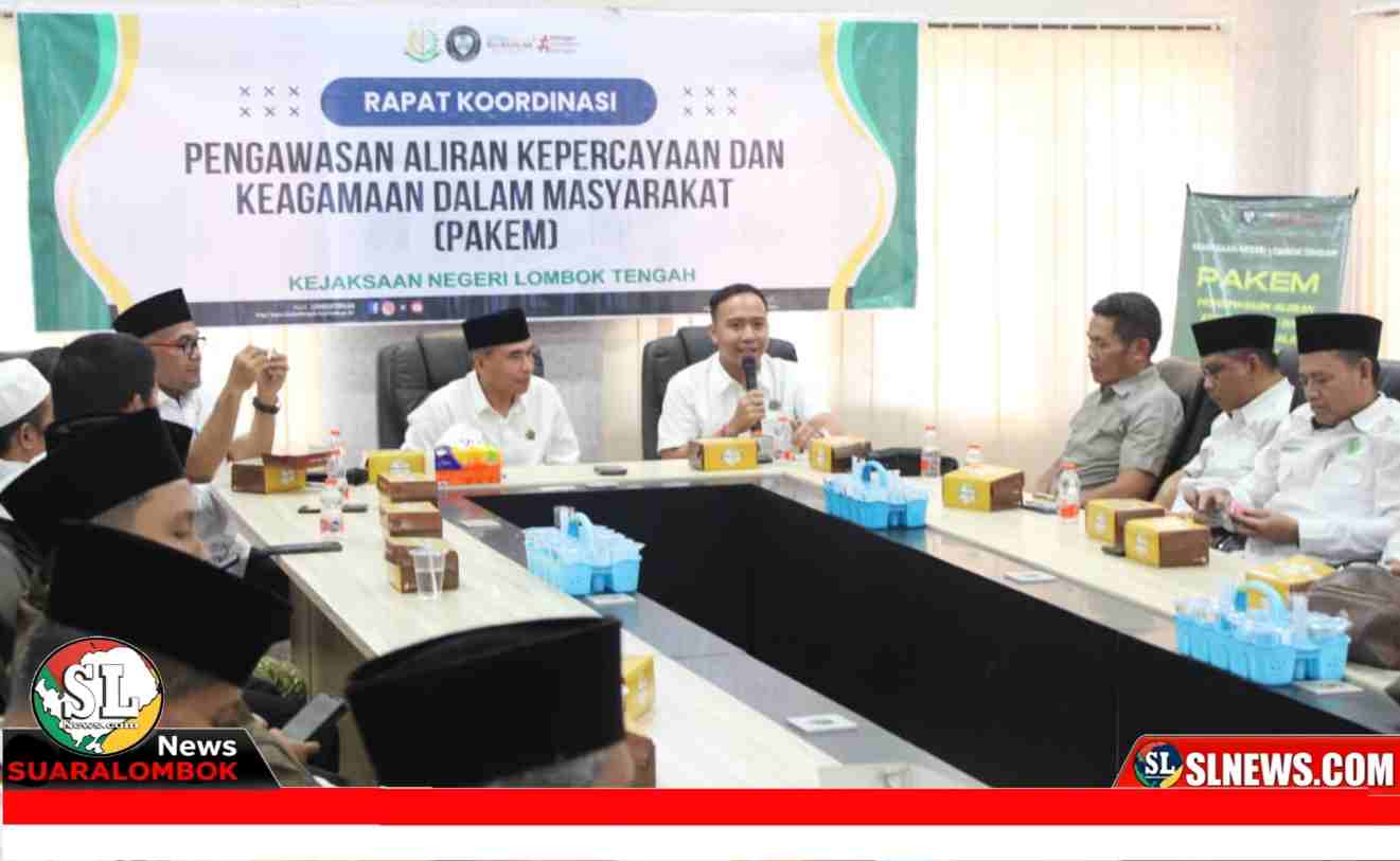 Tim Pakem Lombok Tengah Gelar Rakor