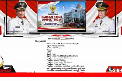 Instruksi Bupati Lombok Tengah Jelang HUT RI ke 81 tahun 2026