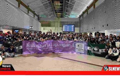 Fakultas Geografi UGM, Yogyakarta angkatan 2023 menggelar KKL 3 di Kabupaten Lombok Tengah