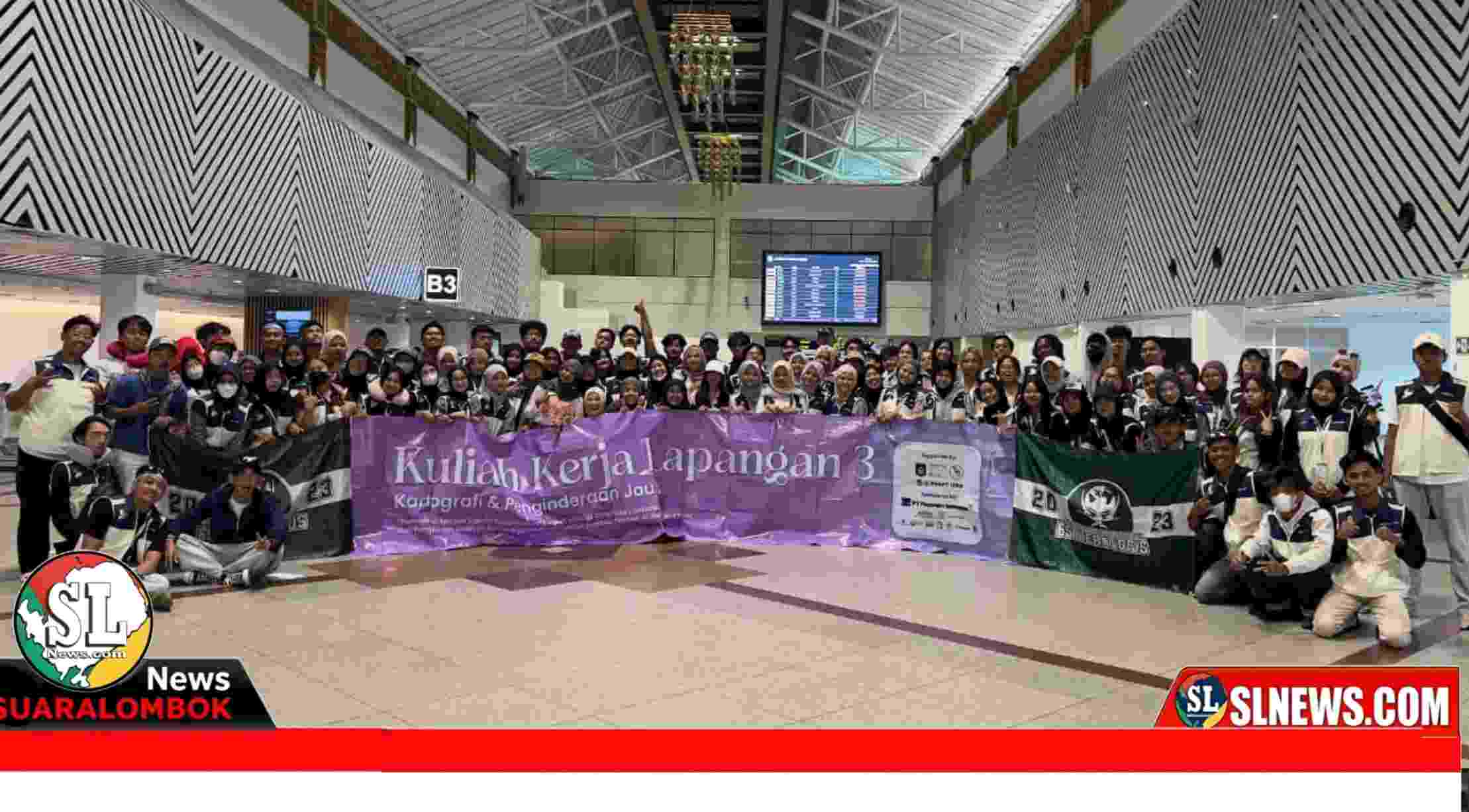 Fakultas Geografi UGM, Yogyakarta angkatan 2023 menggelar KKL 3 di Kabupaten Lombok Tengah