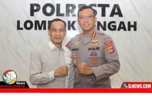 Ketua DPRD Lombok Tengah Bersilaturahim dengan Kapolresta Lombok Tengah