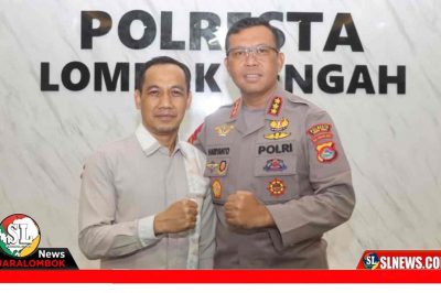 Ketua DPRD Lombok Tengah Bersilaturahim dengan Kapolresta Lombok Tengah