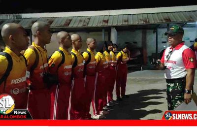 33 Anggota Paskibraka Lombok Tengah Ikuti Jurit Malam