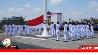 Anggota Paskibraka Lombok Tengah sukses kibarkan Bendera Pusaka