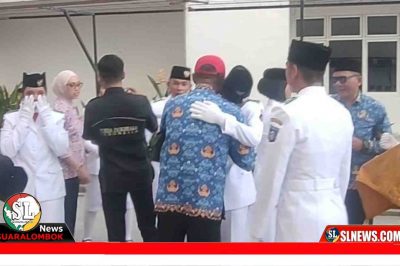 Upacara HUT ke - 81 Kemerdekaan RI di Lombok Tengah berjalan sukses