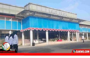 Petugas Upacara HUTke -81 Kemerdekaan RI di RSUD Praya Dari Kalangan Perempuan