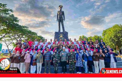 Anggota Paskibraka Lombok Tengah belajar ke AAL Surabaya