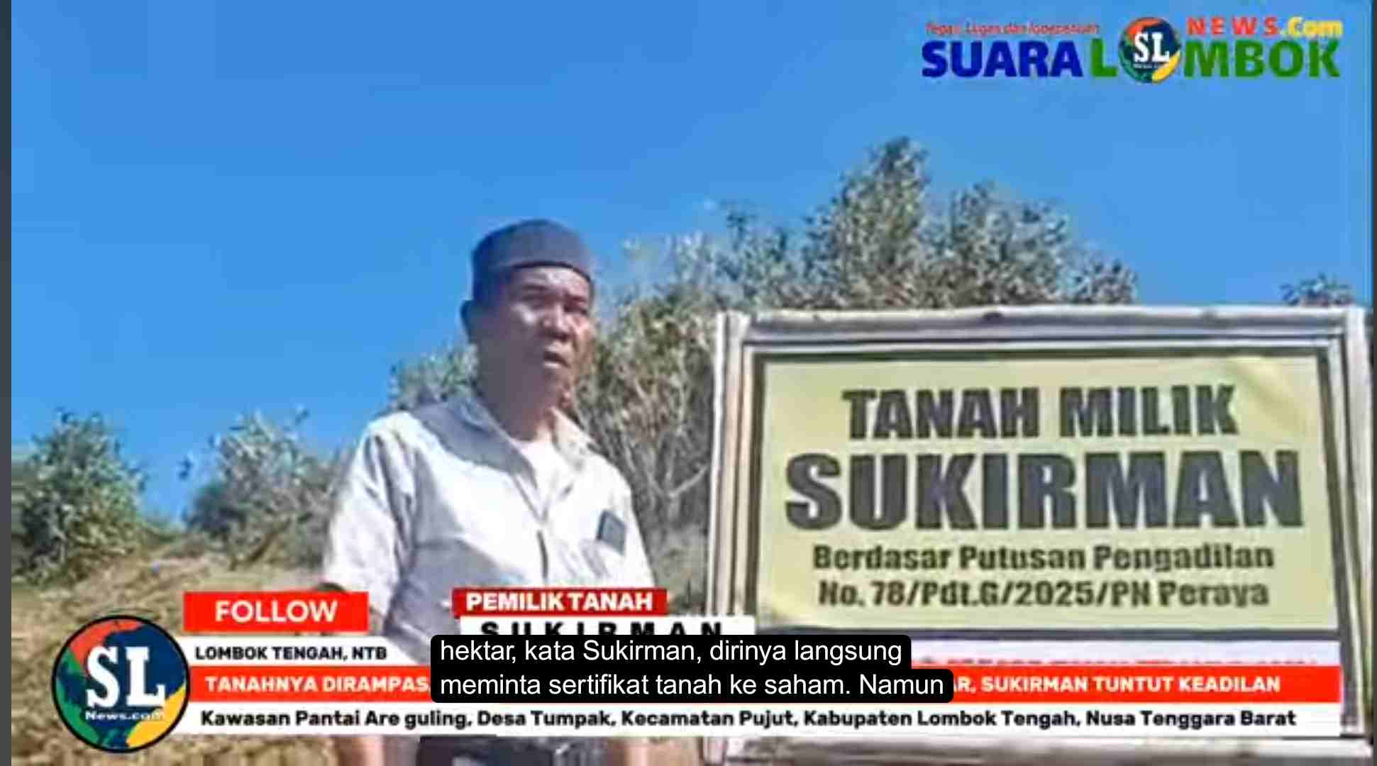 Lawan Herman Iskandar, Sukirman Menang Di Putusan Sela