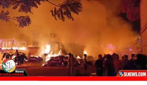 Rumah Adat Sade Terbakar