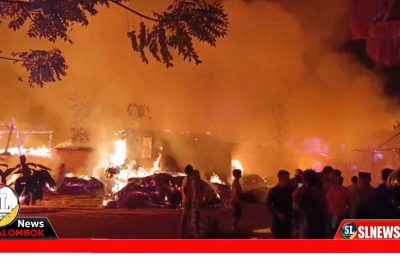Rumah Adat Sade Terbakar